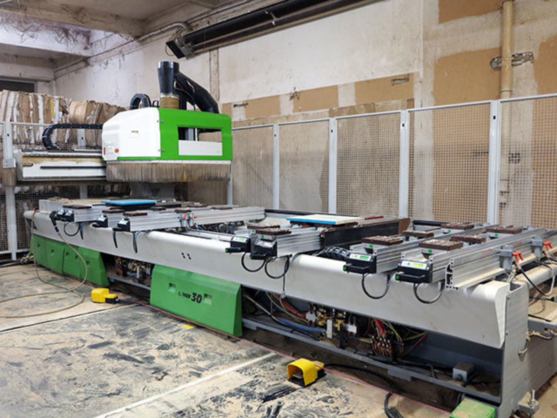 Centro di lavoro BIESSE CNC mod. ROVER 30 L2 - ASSE C - cod. A419917T, con superficie di lavoro estesa